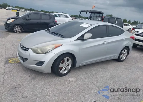 2013 Hyundai Elantra Gls from USA, damaged, VIN 5NPDH4AE6DH337941